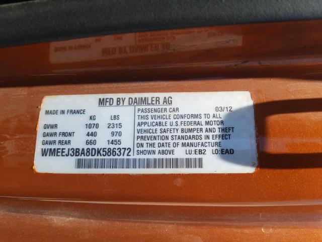 Smart Fortwo PUR 2013