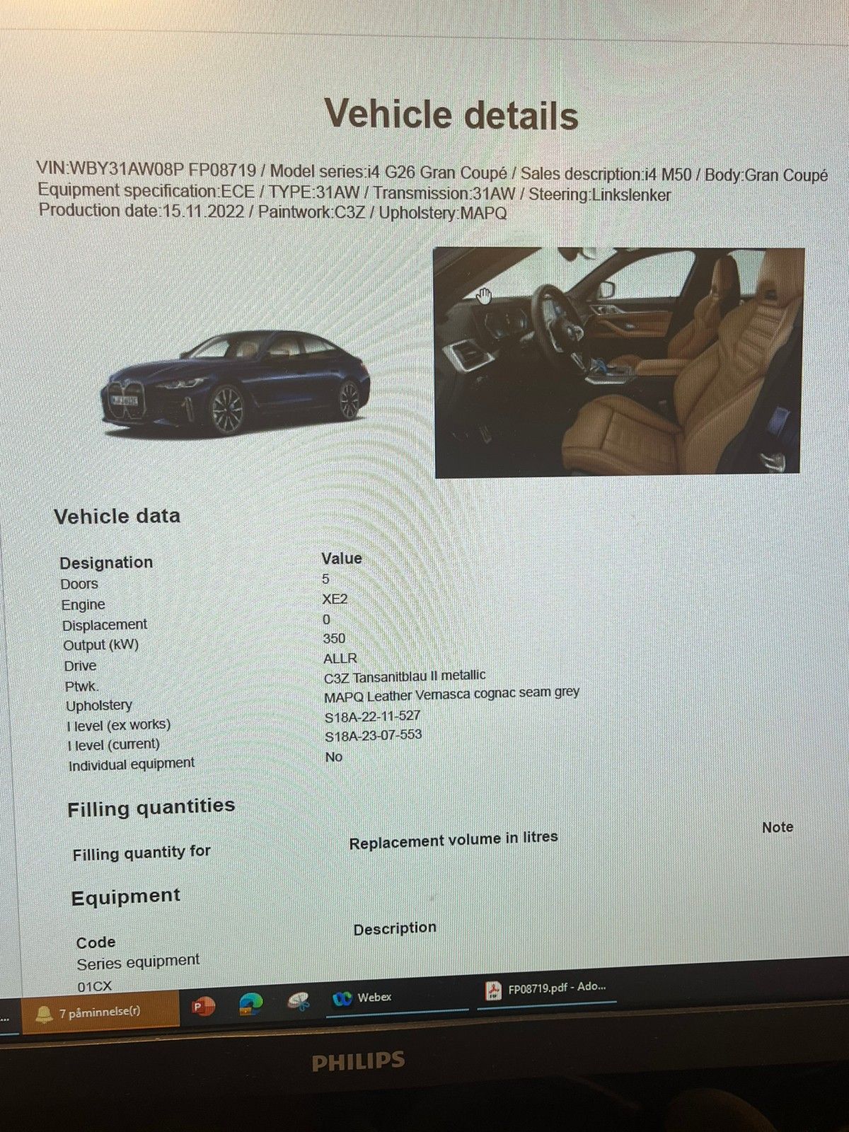 BMW i4 M50