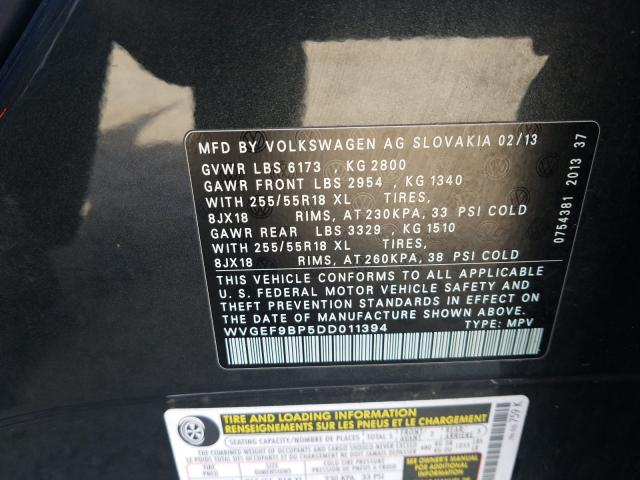 Volkswagen Touareg V6 2013