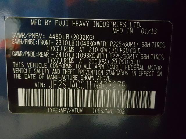 Subaru Forester 2 2014