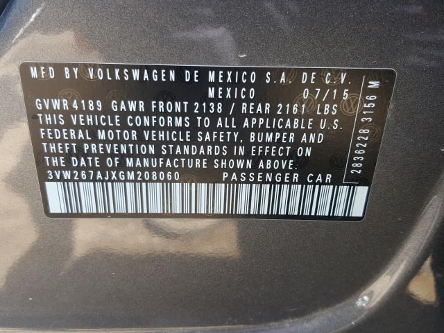 Volkswagen Jetta S 2016