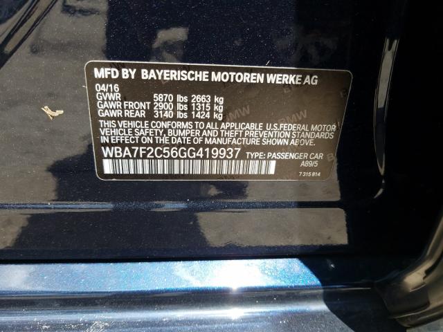 BMW 750 I 2016