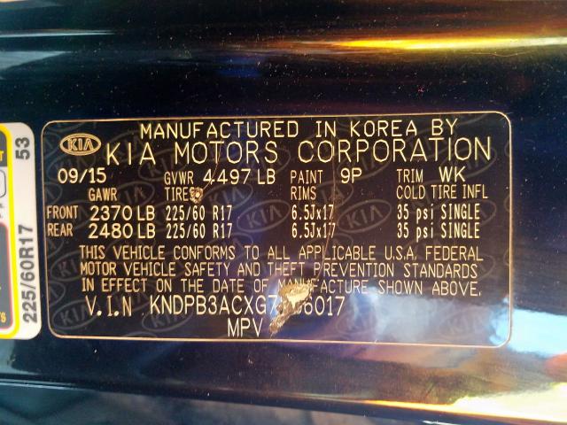 KIA Sportage L 2016