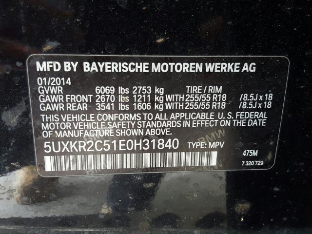 BMW X5 SDRIVE3 2014