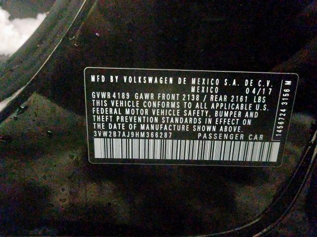 Volkswagen Jetta S 2017
