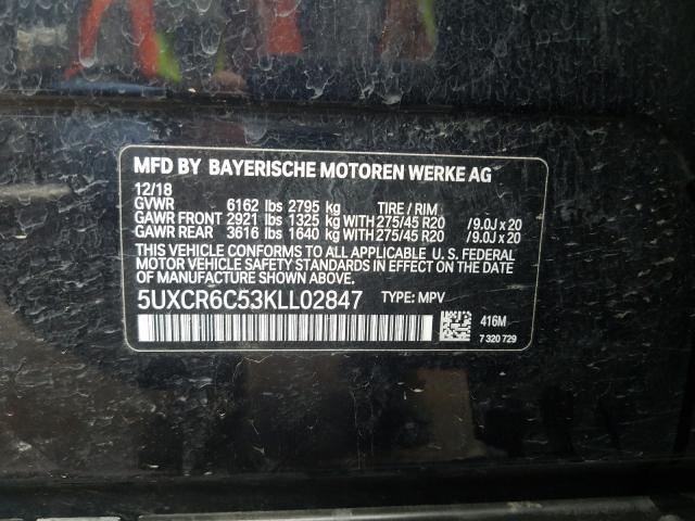 BMW X5 XDRIVE4 2019