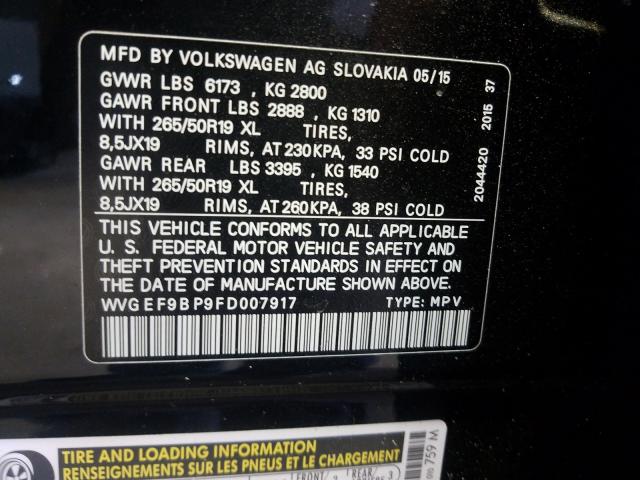 Volkswagen Touareg V6 2015