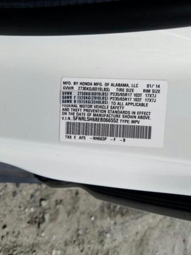 Honda Odyssey EX 2014