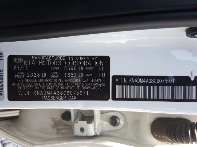 KIA Rio LX 2012