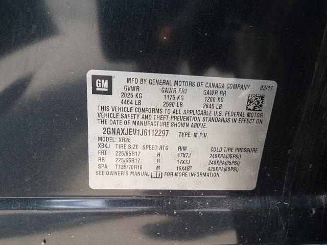 Chevrolet Equinox LT 2018