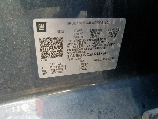 Chevrolet Tahoe K150 2019