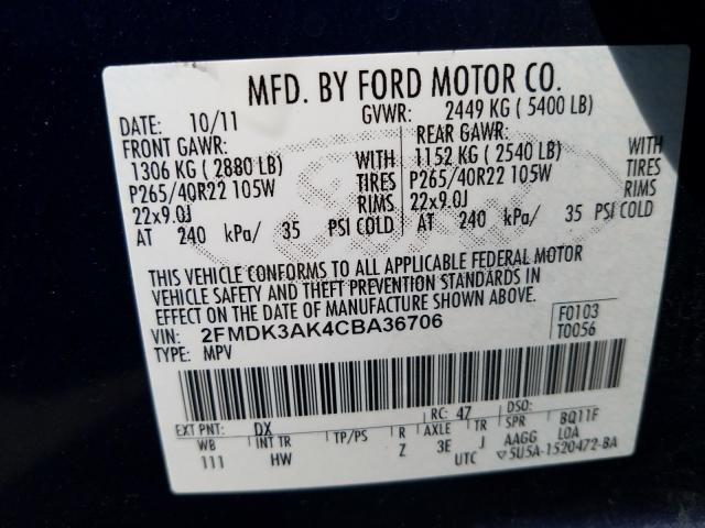 Ford Edge Sport 2012