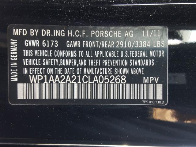 Porsche Cayenne 2012
