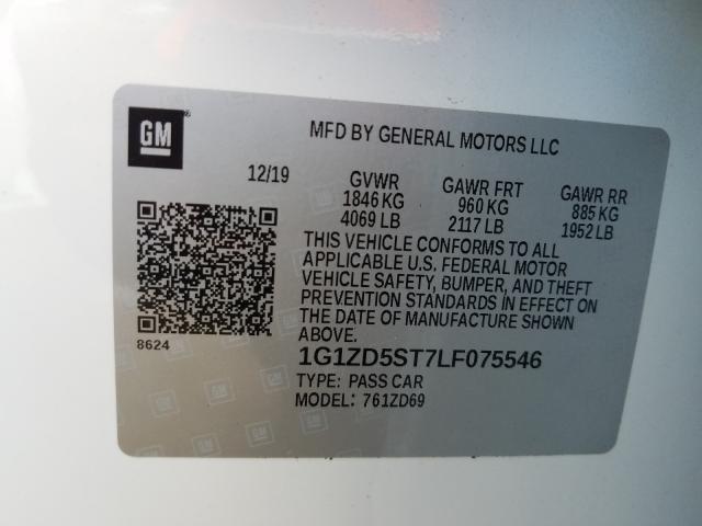 Chevrolet Malibu LT 2020