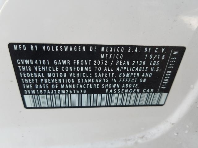 Volkswagen Jetta S 2016