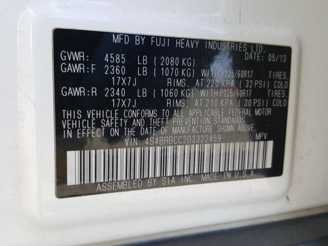 Subaru Outback 2 2013