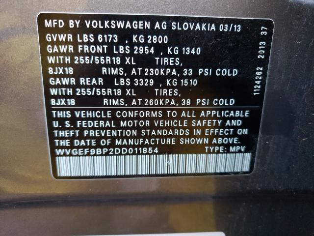 Volkswagen Touareg V6 2013