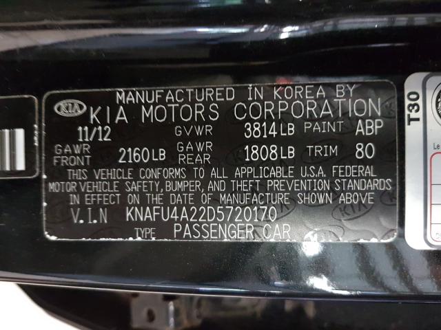 KIA Forte EX 2013