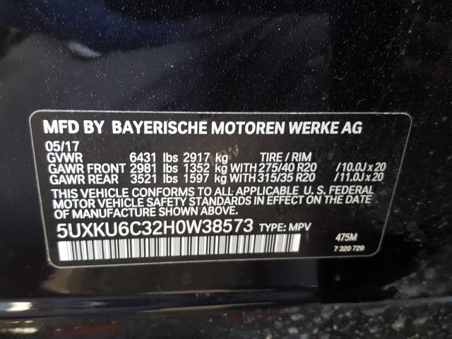 BMW X6 XDRIVE5 2017