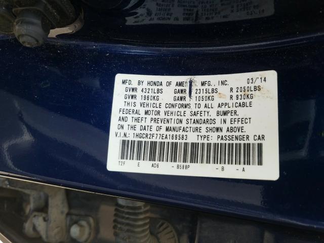 Honda Accord EX 2014