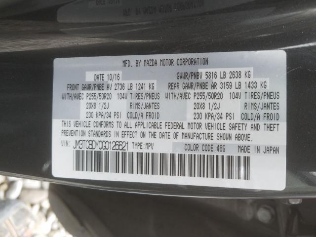 Mazda CX-9 Grand Touring 2016