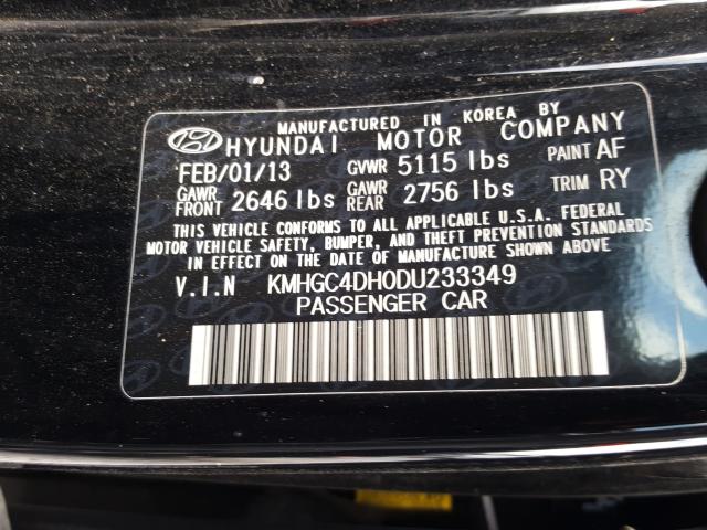 Hyundai Genesis 5 2013
