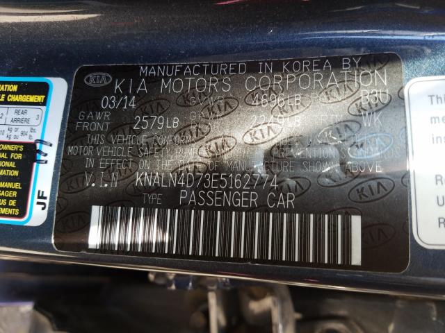 KIA Cadenza PR 2014
