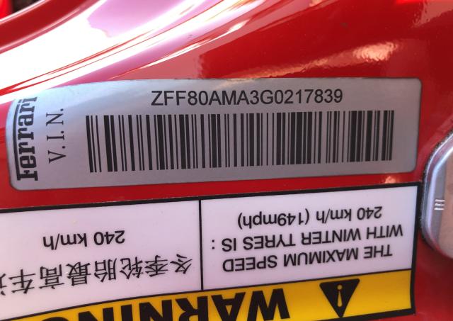 Ferrari 488 Spider 2016
