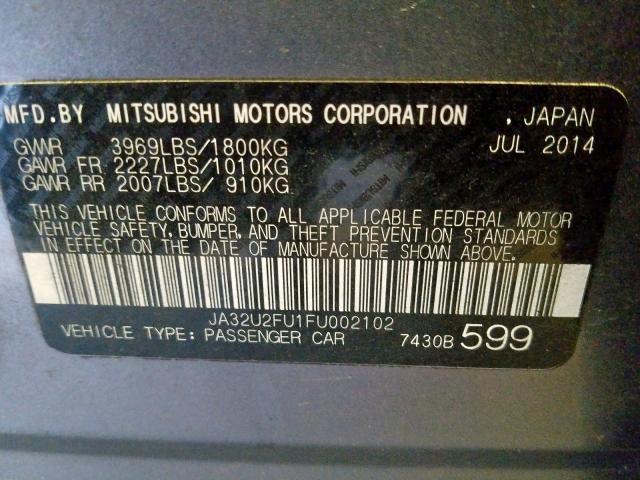 Mitsubishi Lancer ES 2015