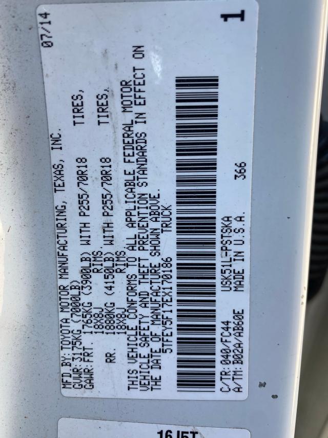 Toyota Tundra CRE 2014