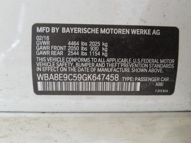 BMW 328 I Sulev 2016
