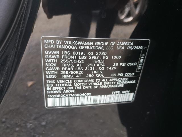 Volkswagen Atlas SE 2021
