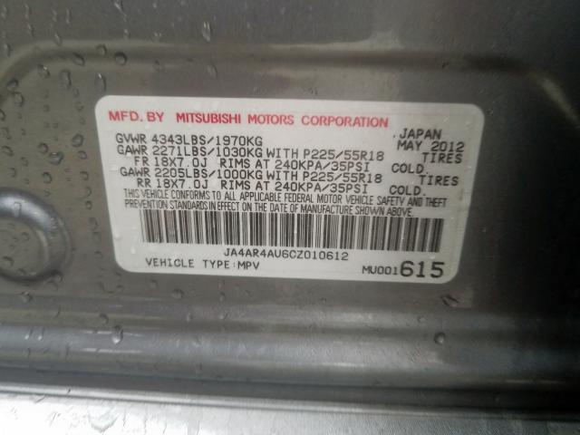 Mitsubishi Outlander 2012