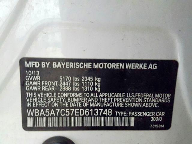 BMW 528 XI 2014