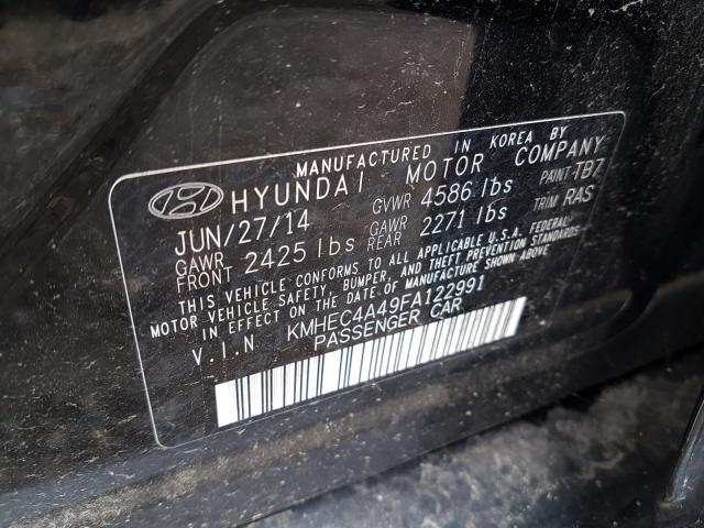 Hyundai Sonata Hybrid 2015