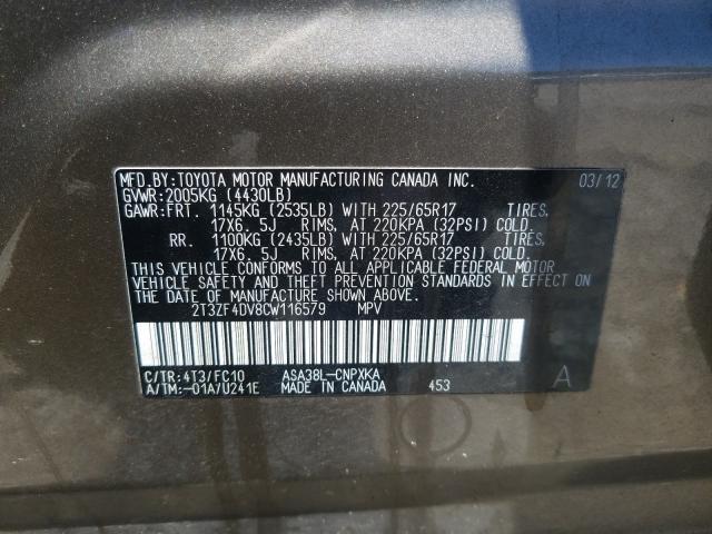 Toyota Rav4 2012
