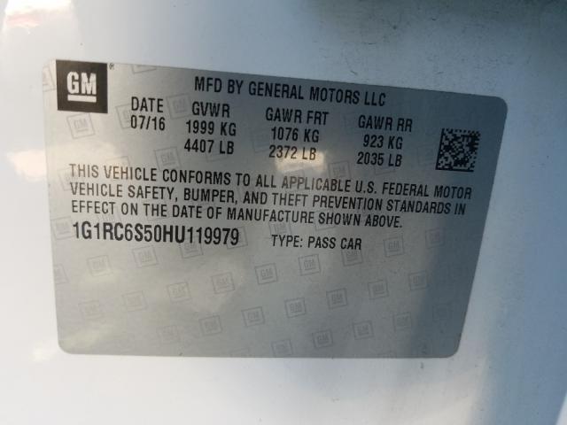 Chevrolet Volt LT 2017