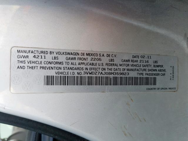 Volkswagen Jetta SE 2011