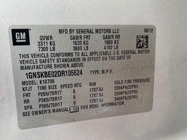 Chevrolet Tahoe K150 2013
