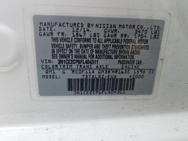 Nissan Versa Note 2015