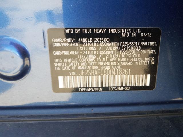 Subaru Forester L 2013