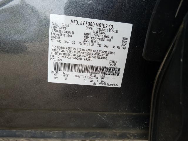 Ford Edge SEL 2016