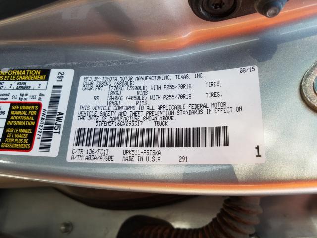 Toyota Tundra CRE 2016