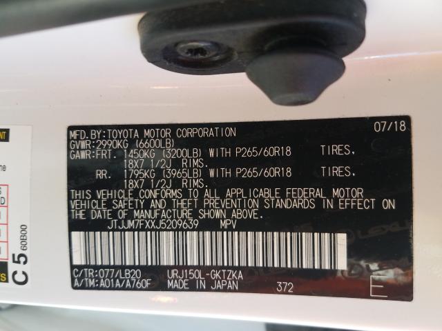 Lexus GX 460 PRE 2018