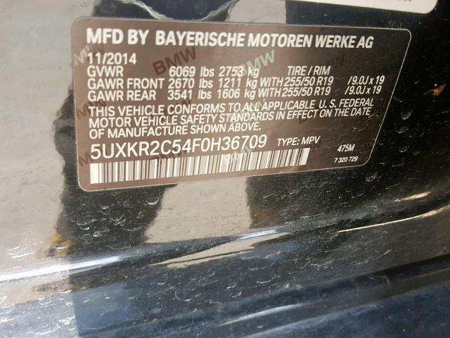 BMW X5 SDRIVE3 2015