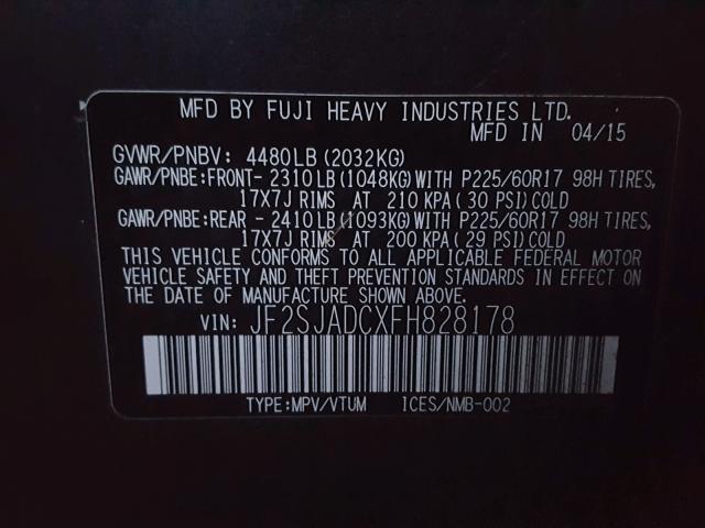 Subaru Forester 2 2015