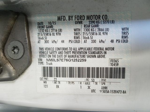 Ford Transit CO 2016