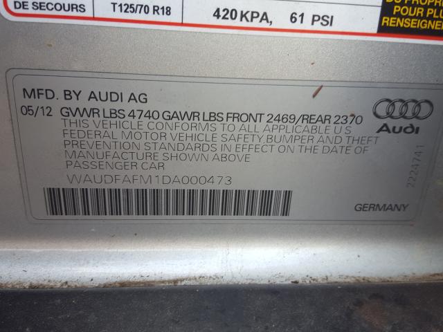 Audi A3 Premium 2013