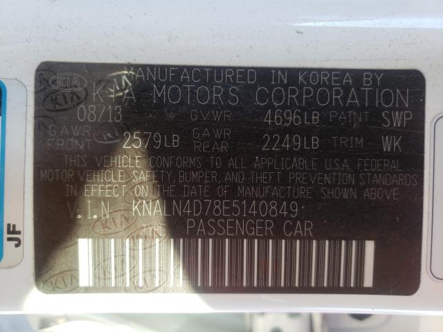 KIA Cadenza PR 2014