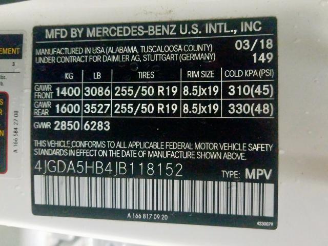 Mercedes-Benz GLE 350 4M 2018